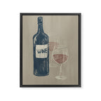Wine 3 Framed Canvas Print Gallery Image 6