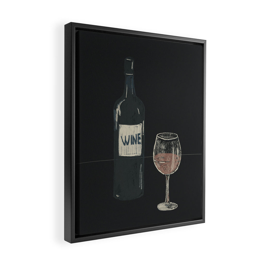 Wine 7 Framed Canvas Print Gallery Image 2