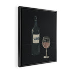 Wine 7 Framed Canvas Print Gallery Image 2