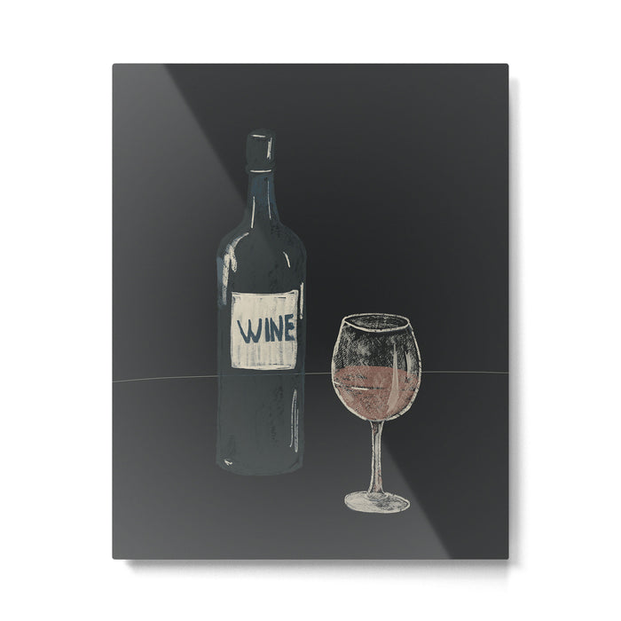 Wine 7 Metal Print Gallery Image 1