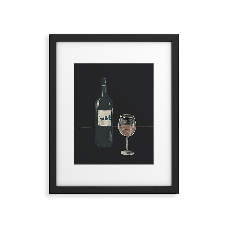 Wine 7 Framed Art Print Gallery Image 5