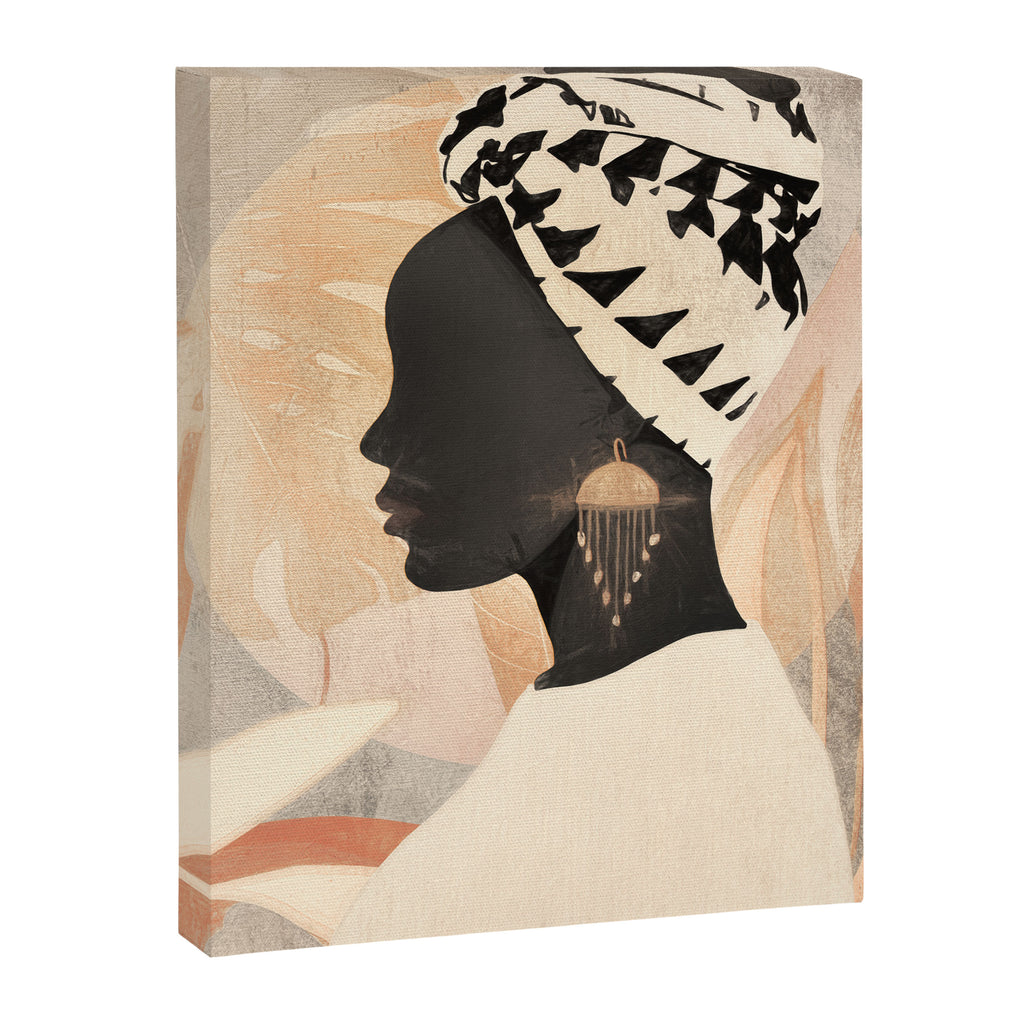 Woman with Turban Canvas Print Gallery Image 6