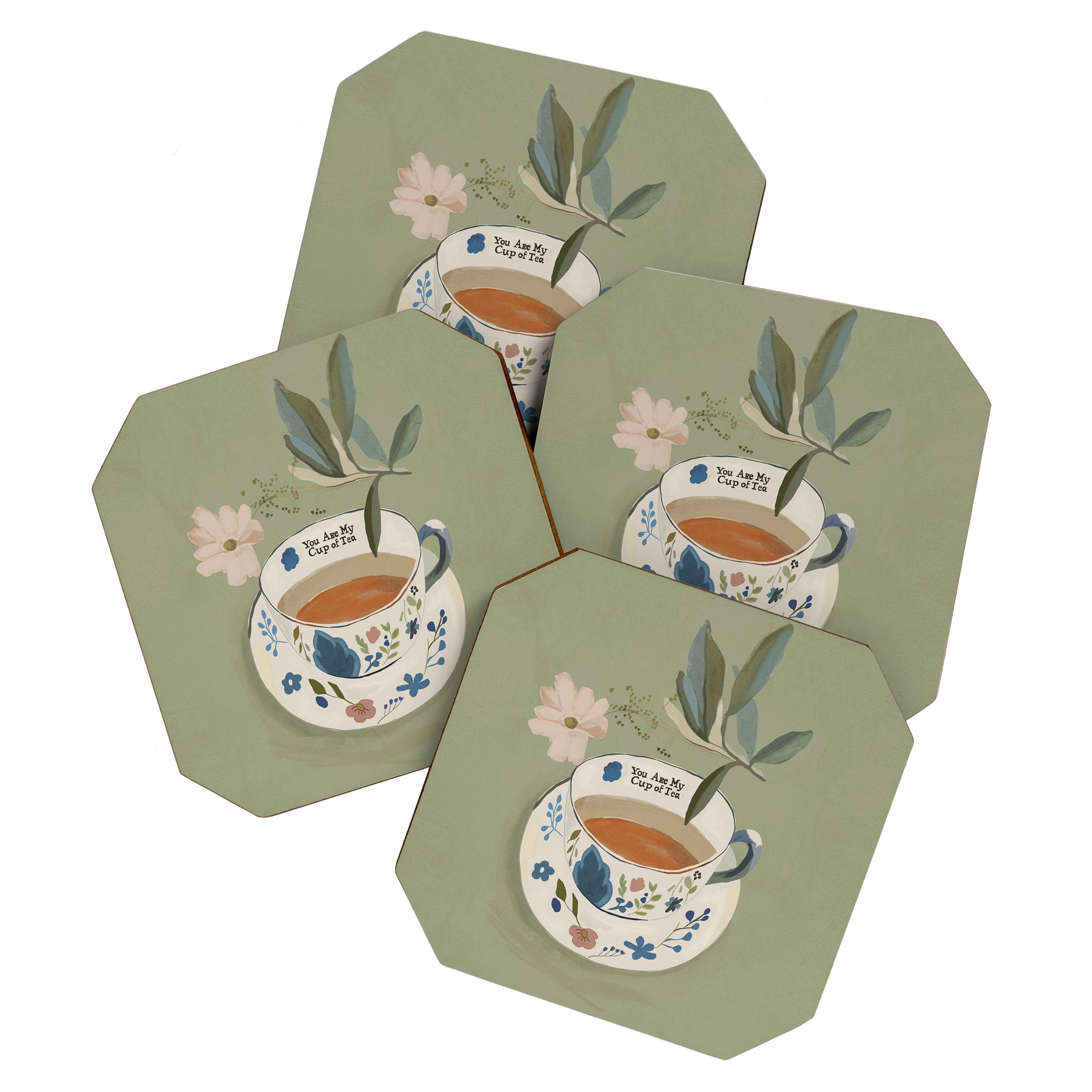You are My Cup of Tea 2 Coaster Gallery Image 1