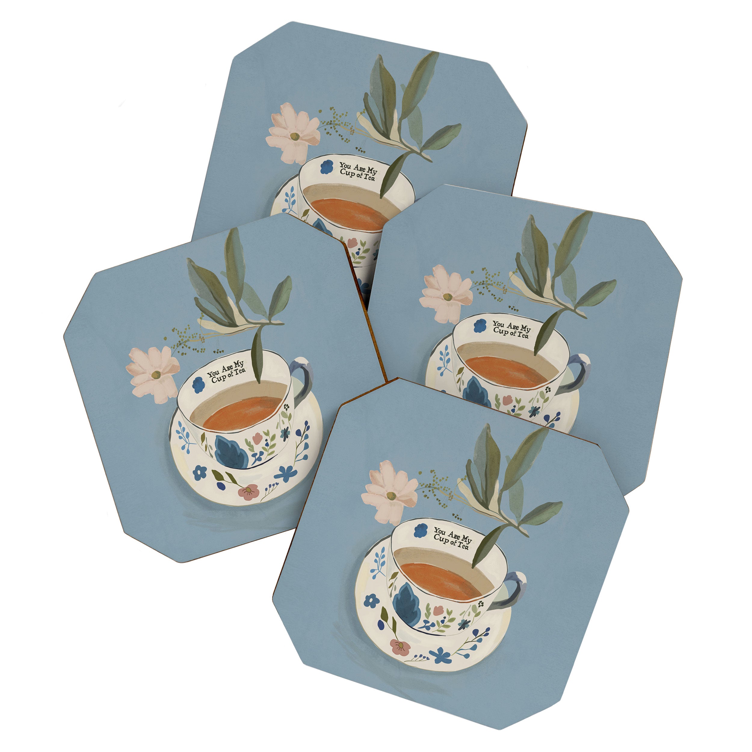You are My Cup of Tea 3 Coaster Gallery Image 1