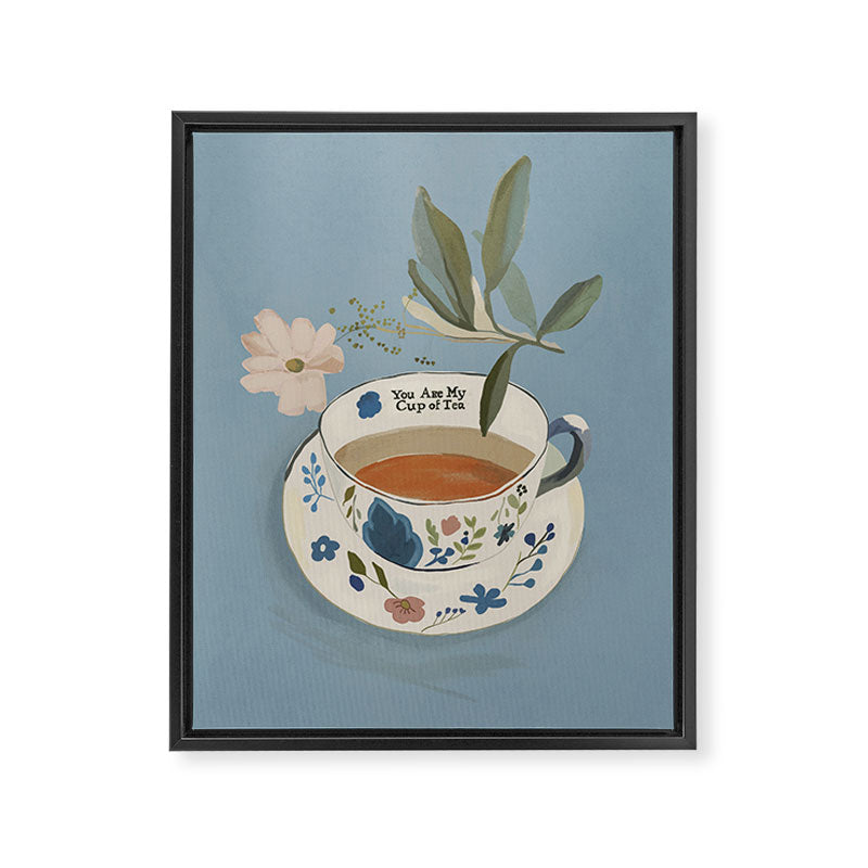 You are My Cup of Tea 3 Framed Canvas Print Gallery Image 8