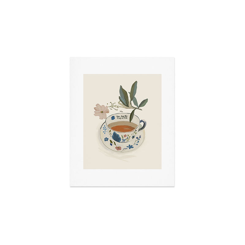 You are My Cup of Tea 4 Art Print Gallery Image 1
