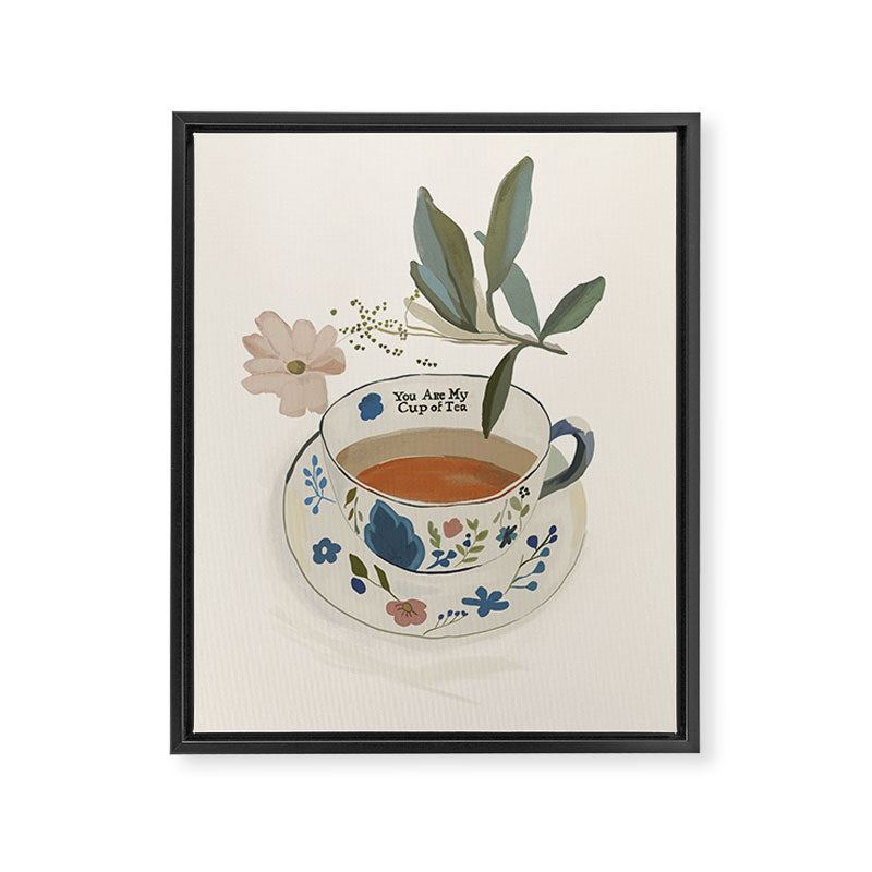 You are My Cup of Tea 4 Framed Canvas Print Gallery Image 8