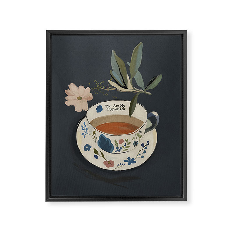 You are My Cup of Tea Framed Canvas Print Gallery Image 8