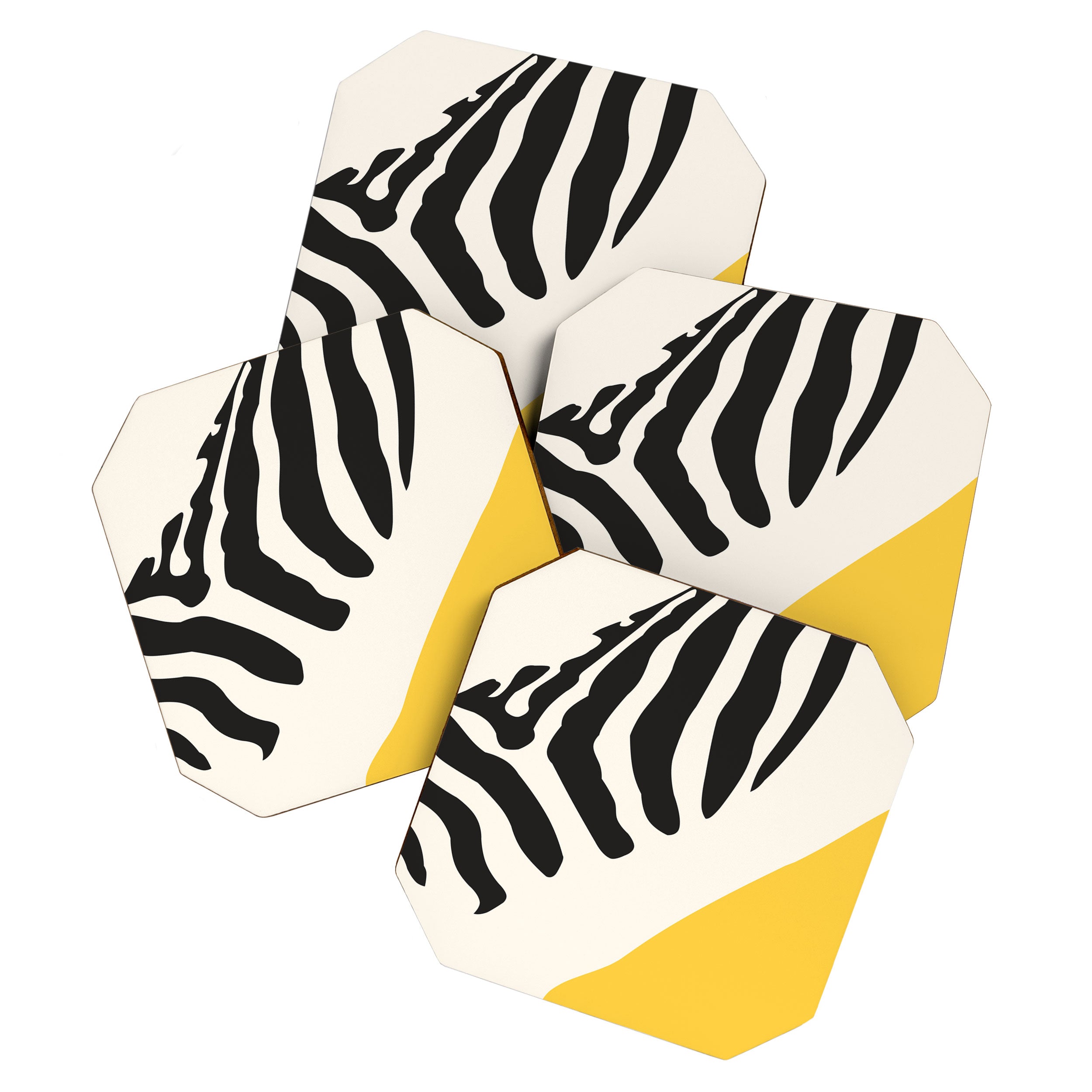 Zebra Abstract Coaster Gallery Image 1