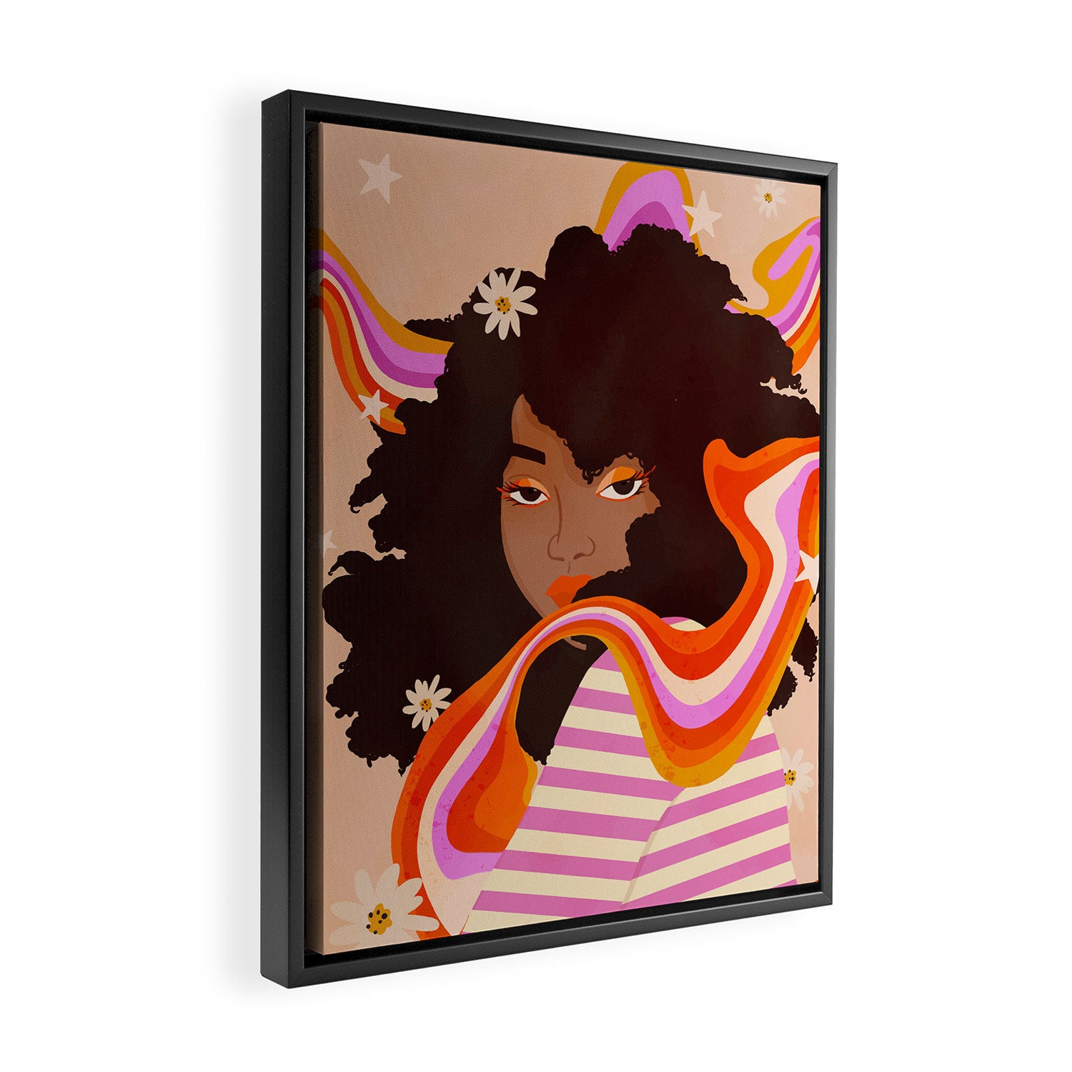 Shining Framed Canvas Print Gallery Image 2