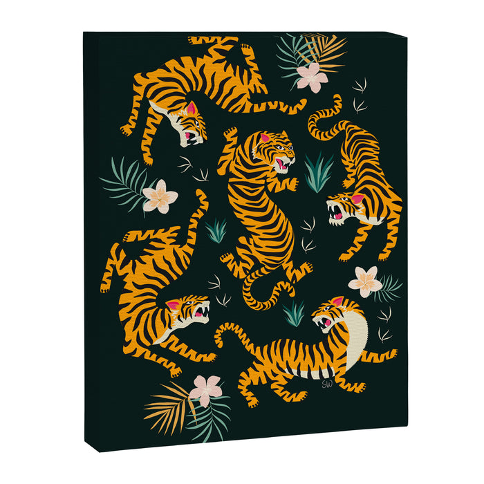 Tiger All Around Canvas Print Gallery Image 1
