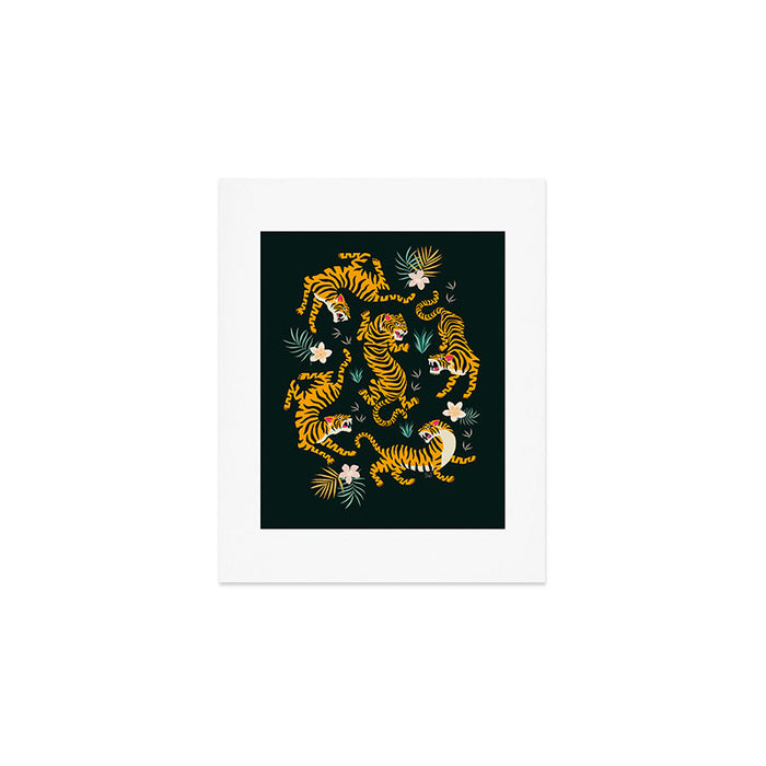 Tiger All Around Art Print Gallery Image 1
