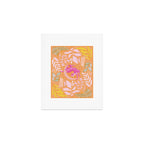 Tiger Moon in Tangerine Art Print Gallery Image 1