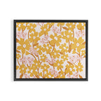 Wildflowers in Turmeric Framed Canvas Print Gallery Image 6