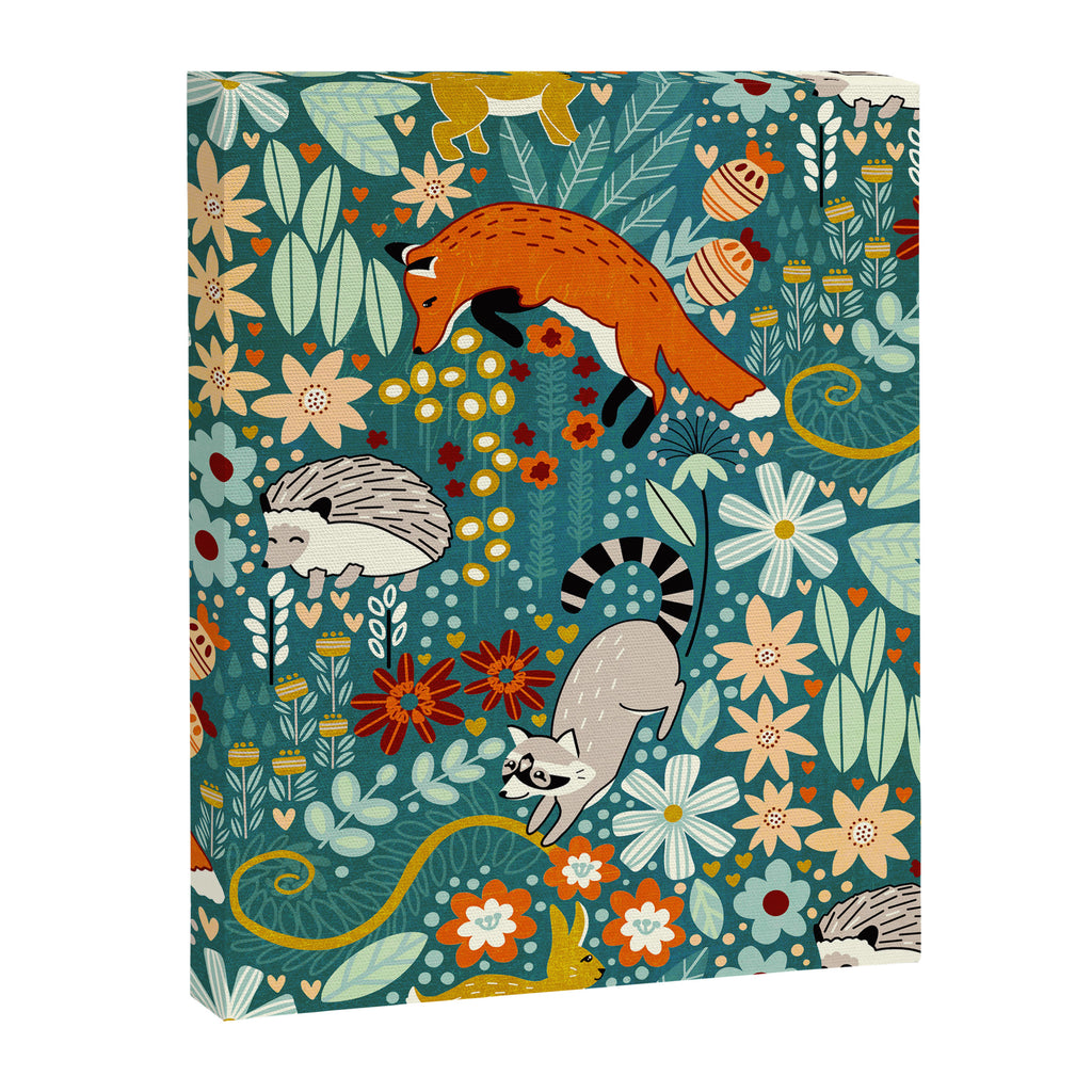 Woodland Pattern Canvas Print Gallery Image 8