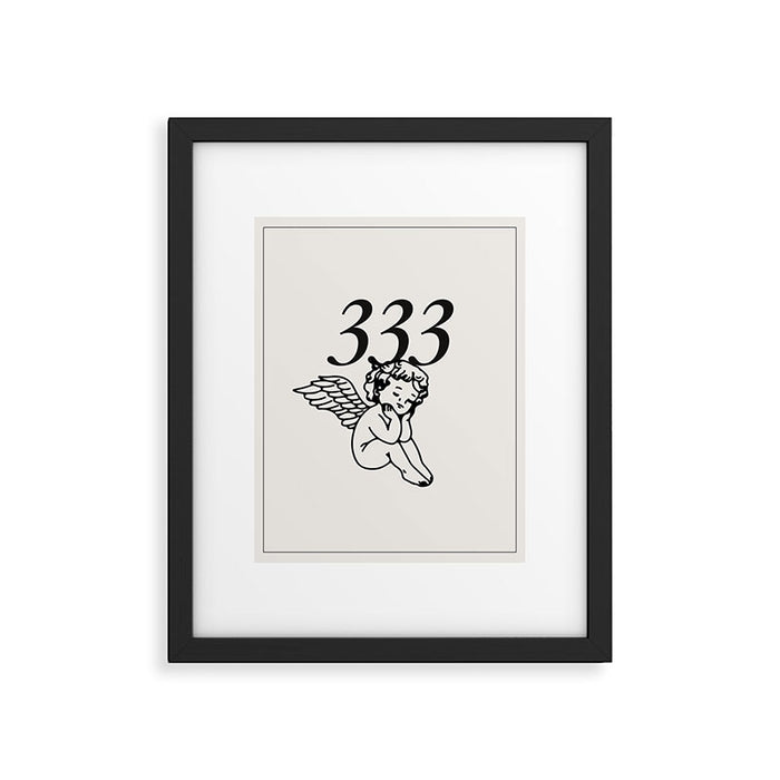 333 Poster Framed Art Print Gallery Image 1