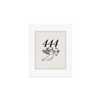 Angel Number 444 Art Print Gallery Image 1