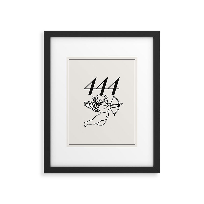 Angel Number 444 Framed Art Print Gallery Image 5