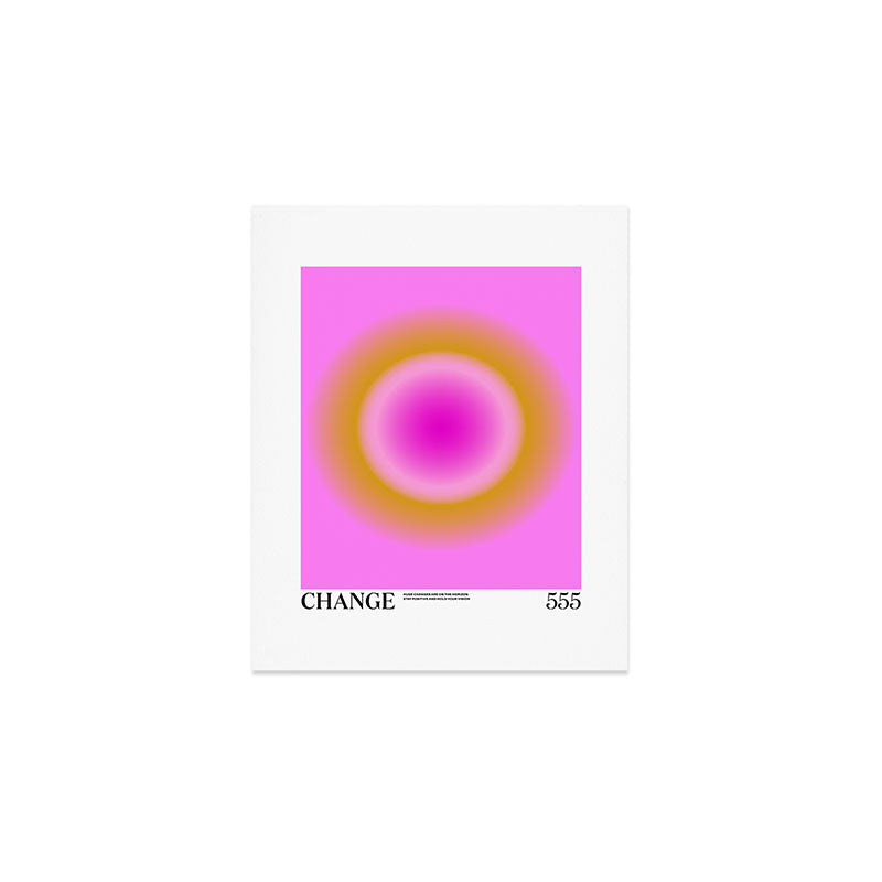 Angel Numbers: Change Art Print Gallery Image 1
