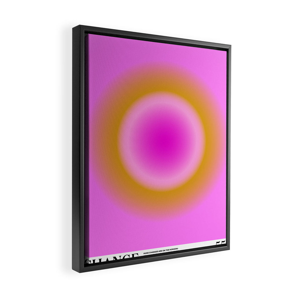Angel Numbers: Change Framed Canvas Print Gallery Image 2