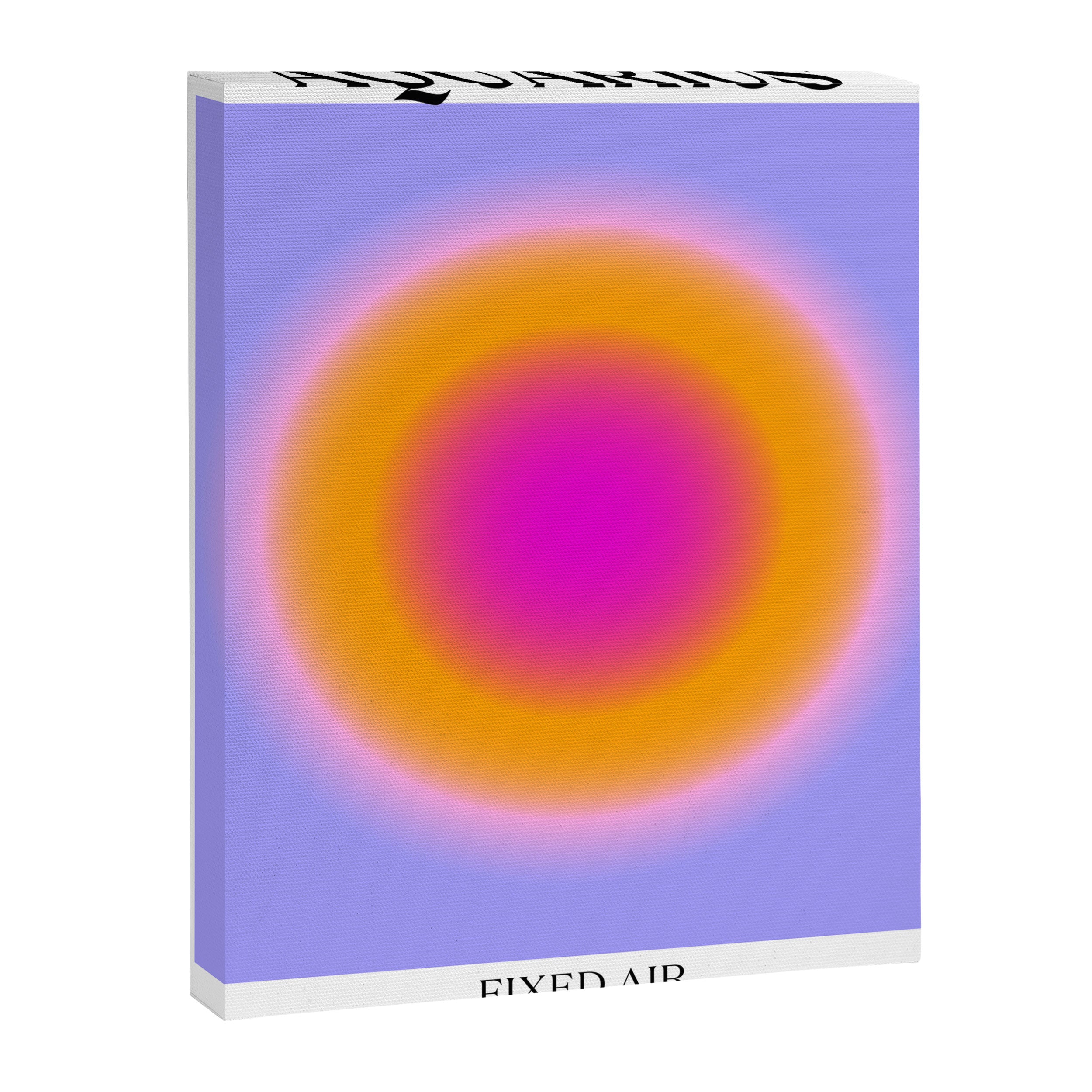 Aquarius Gradient Print Canvas Print Gallery Image 6