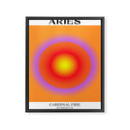 Aries Gradient Print Framed Canvas Print Gallery Image 6