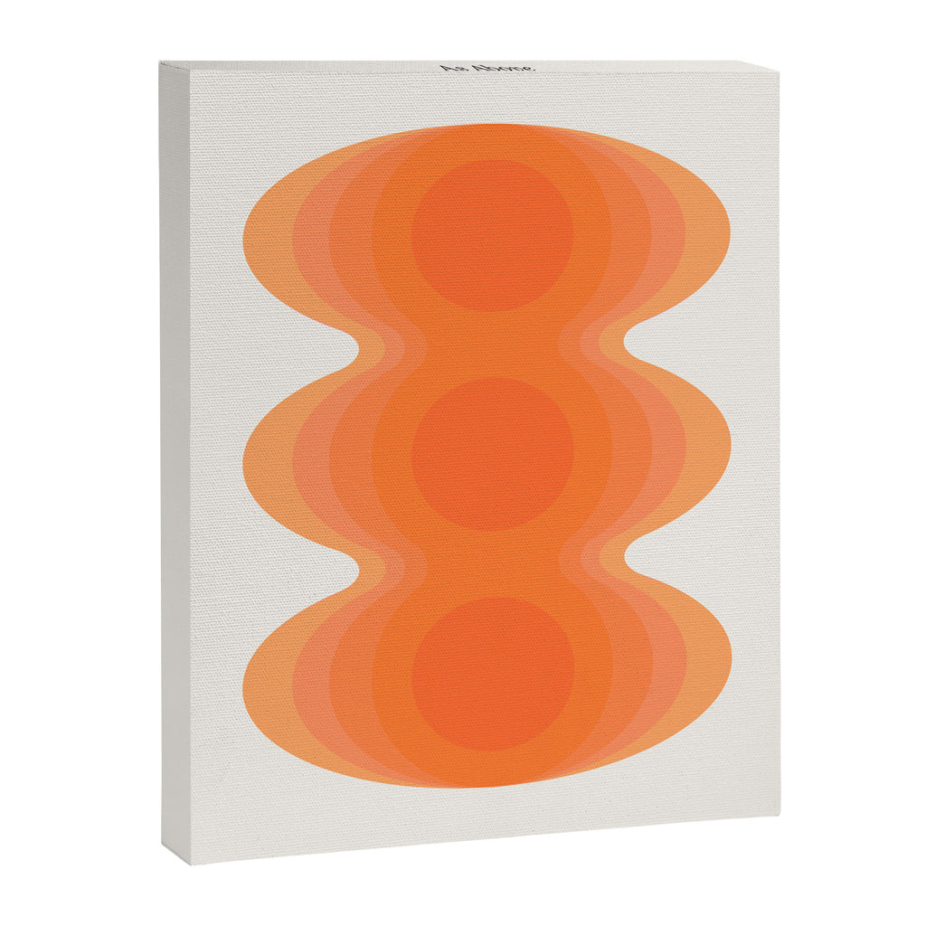 As Above So Below Orange Canvas Print Gallery Image 6