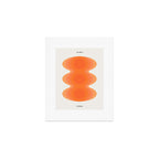 As Above So Below Orange Art Print Gallery Image 1