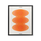 As Above So Below Orange Framed Canvas Print Gallery Image 6