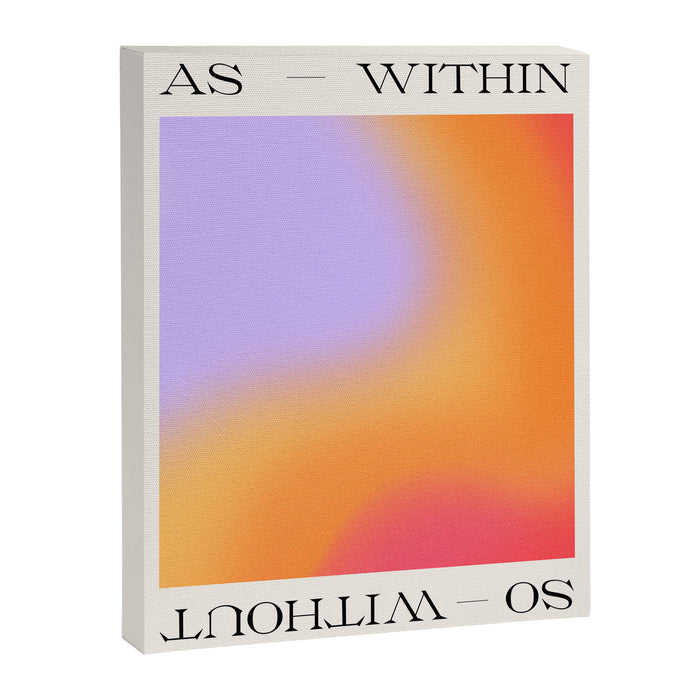 As Within So Without Art Print Canvas Print Gallery Image 1