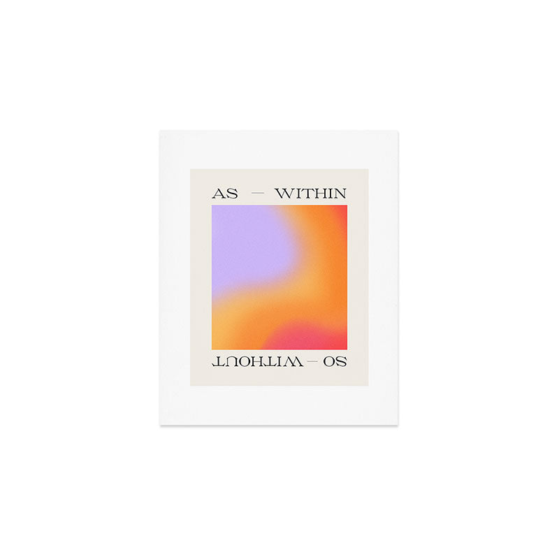 As Within So Without Art Print Art Print Gallery Image 1