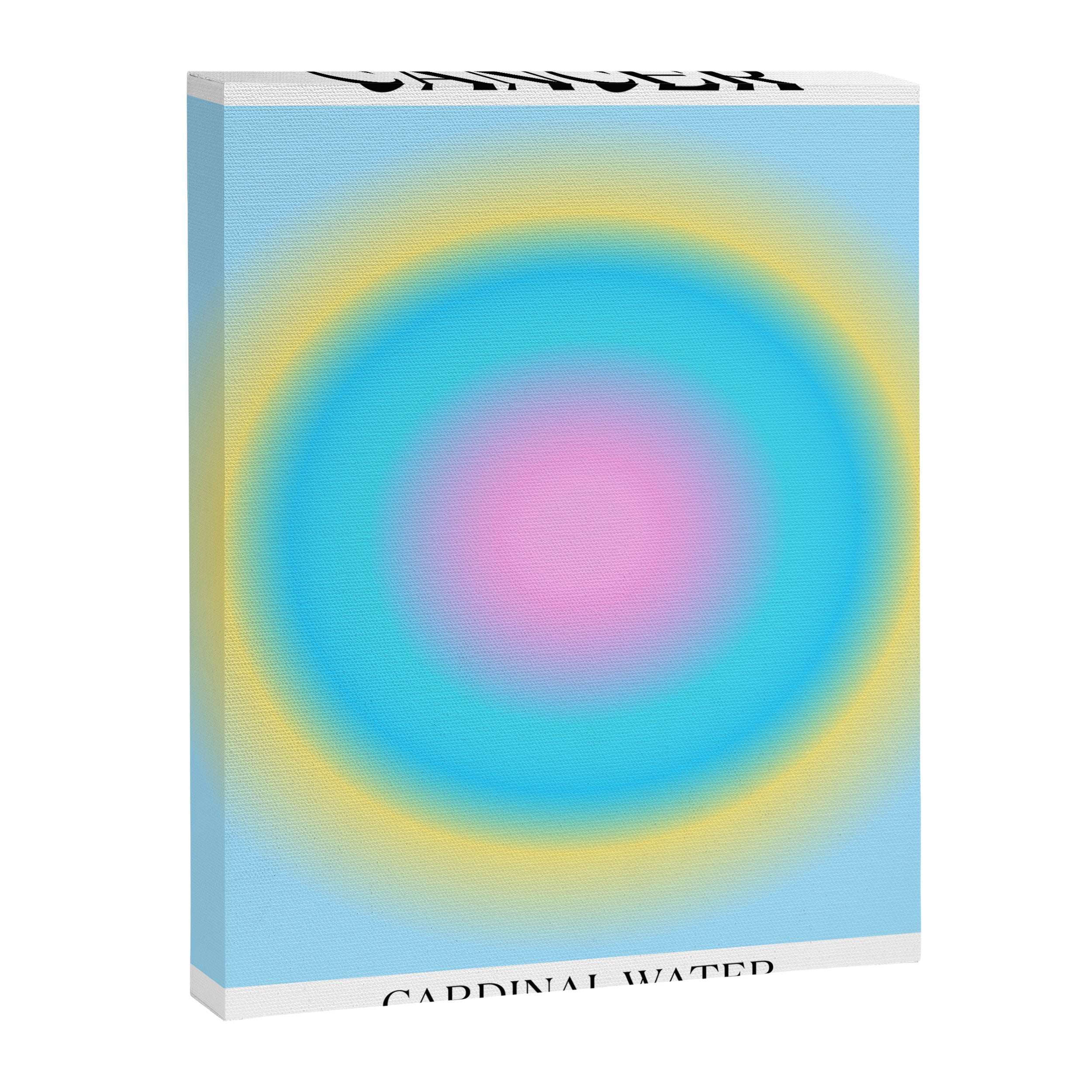 Cancer Gradient Print Canvas Print Gallery Image 3