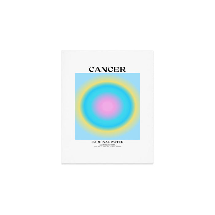 Cancer Gradient Print Art Print Gallery Image 1