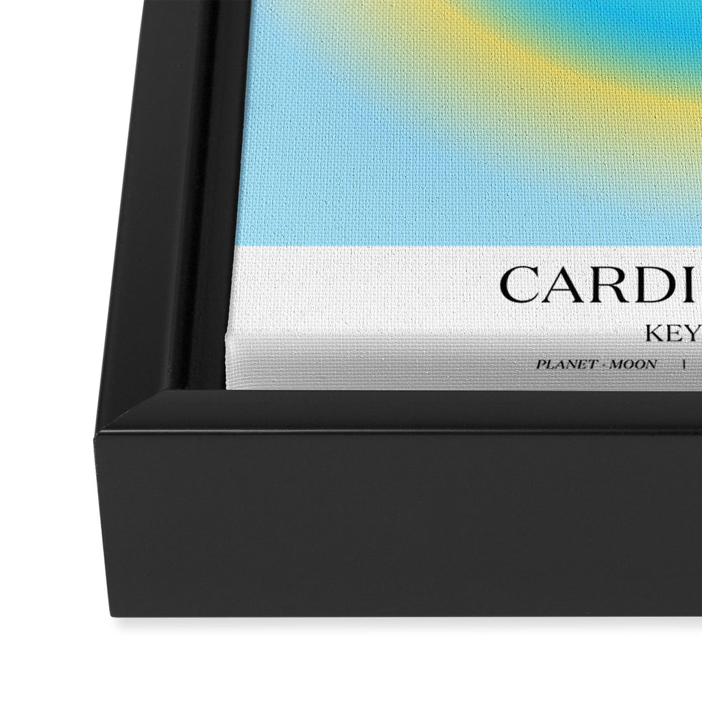 Cancer Gradient Print Framed Canvas Print Gallery Image 3