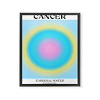 Cancer Gradient Print Framed Canvas Print Gallery Image 6