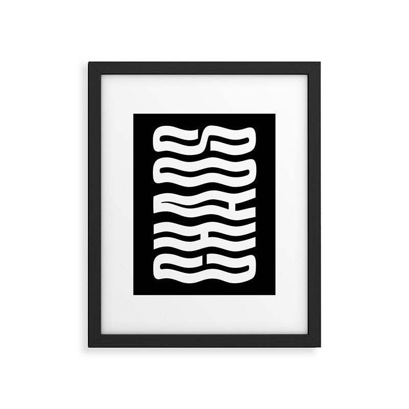 Chaos Poster Framed Art Print Gallery Image 4
