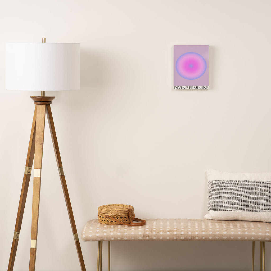 Divine Feminine Spiritual Gradient Art Print Canvas Print Gallery Image 2