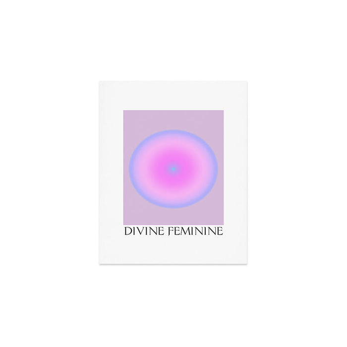 Divine Feminine Spiritual Gradient Art Print Art Print Gallery Image 1