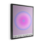Divine Feminine Spiritual Gradient Art Print Framed Canvas Print Gallery Image 2