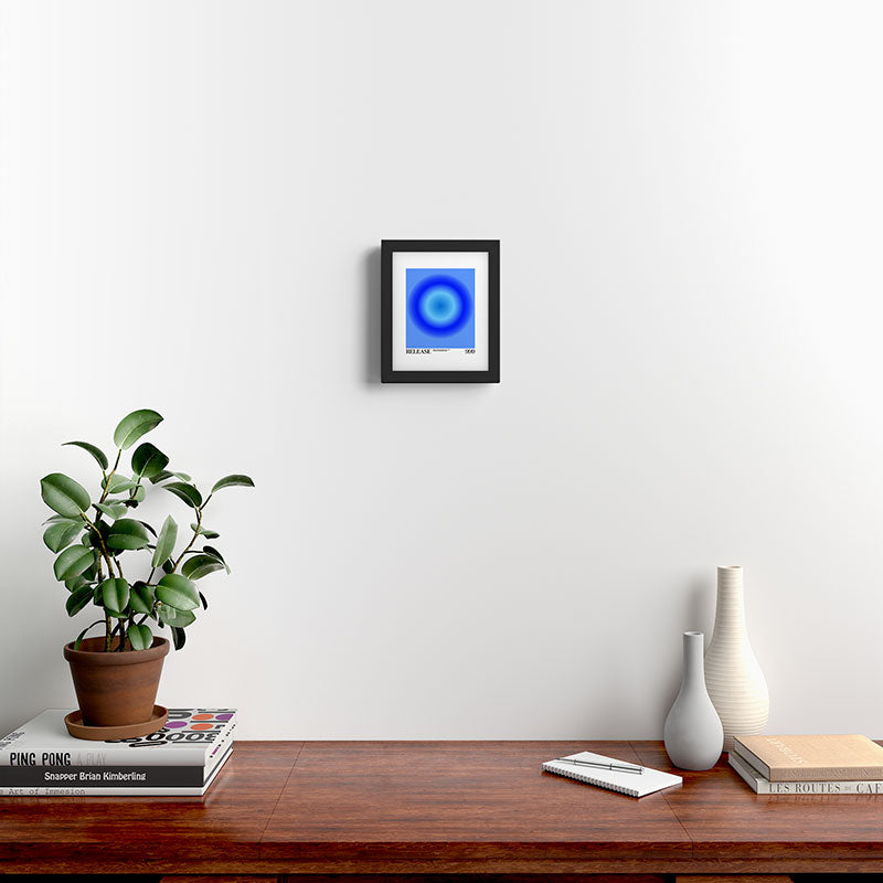 Gradient Angel Numbers: Release Framed Art Print Gallery Image 2