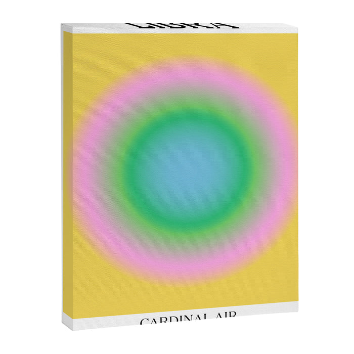Libra Gradient Print Canvas Print Gallery Image 1