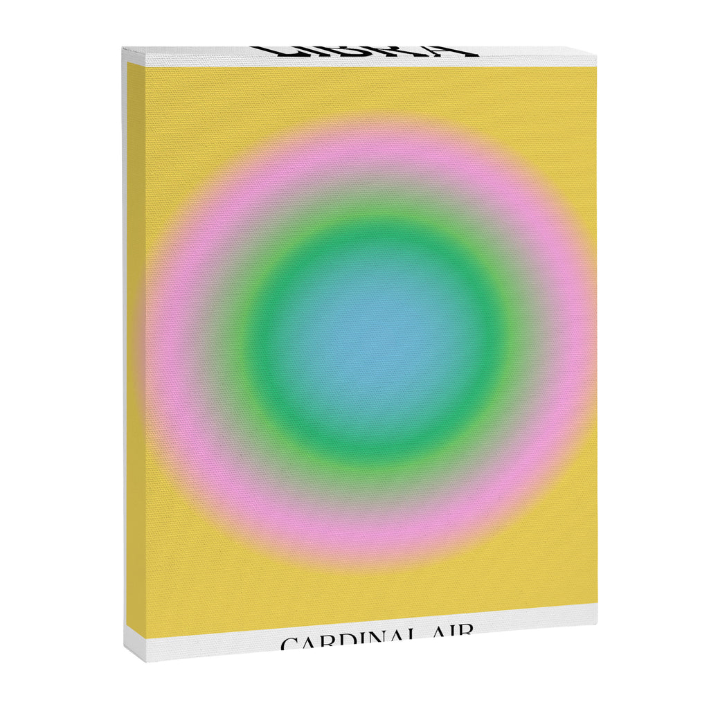 Libra Gradient Print Canvas Print Gallery Image 6