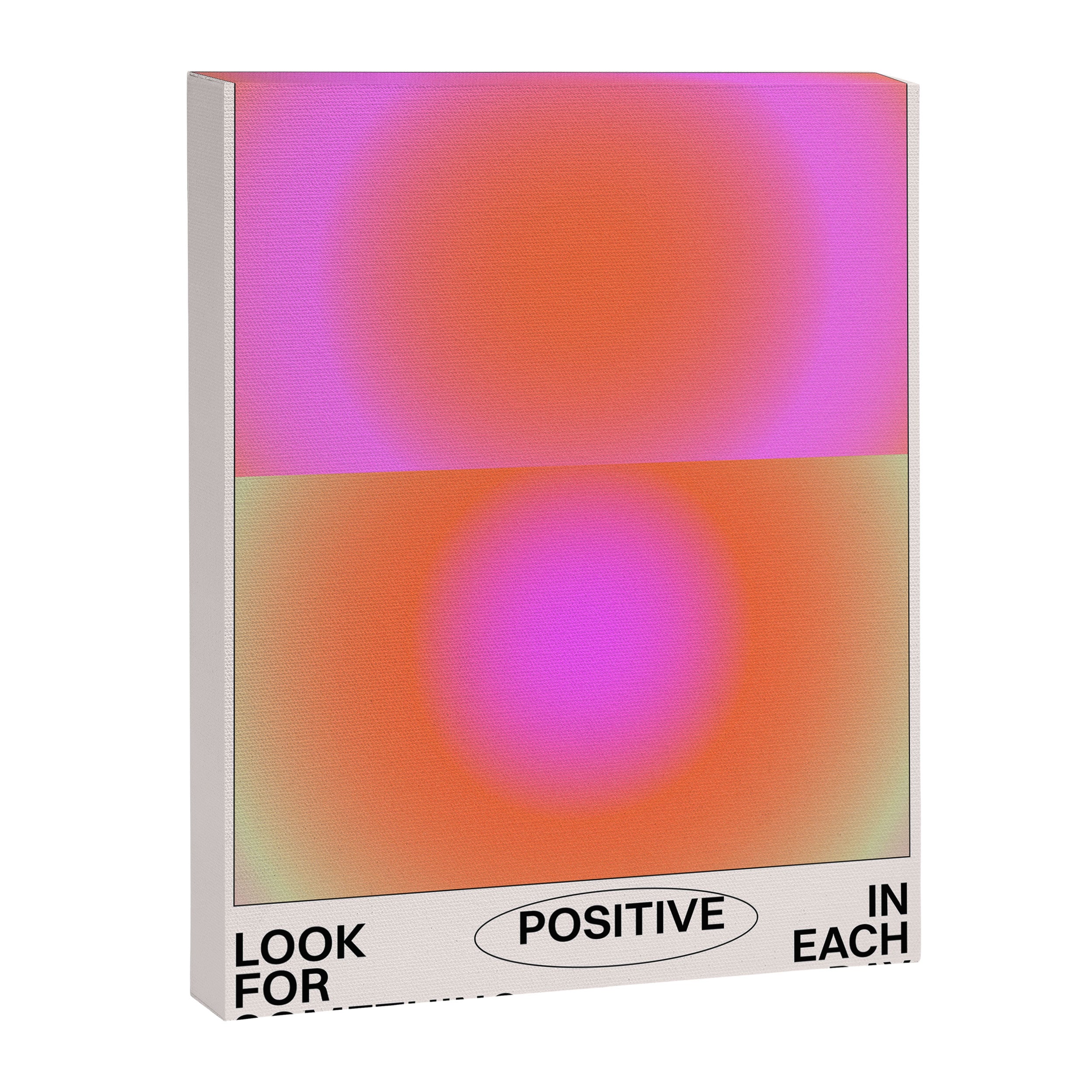 Look For Something Positive Canvas Print Gallery Image 6