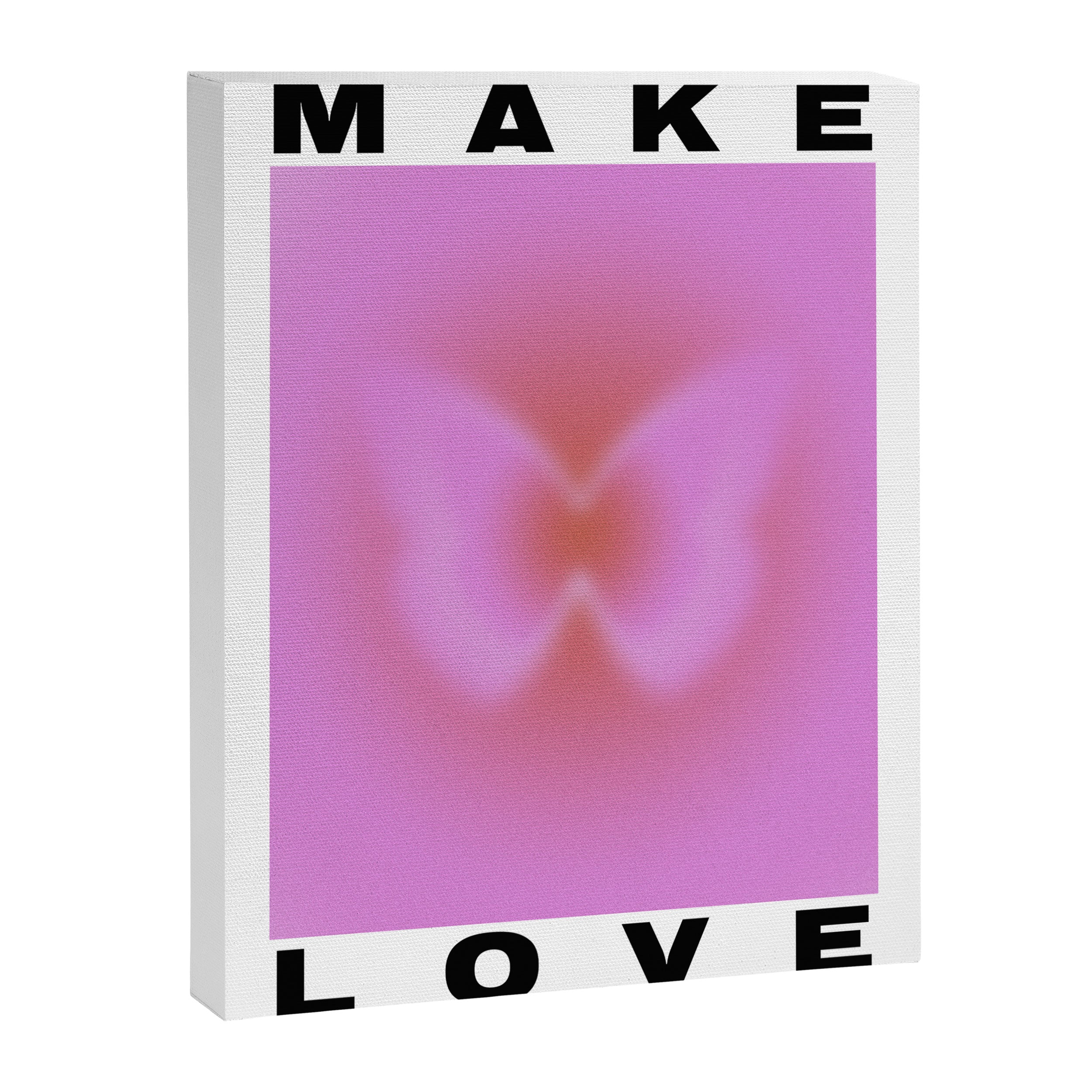 Make Love Art Print Canvas Print Gallery Image 6