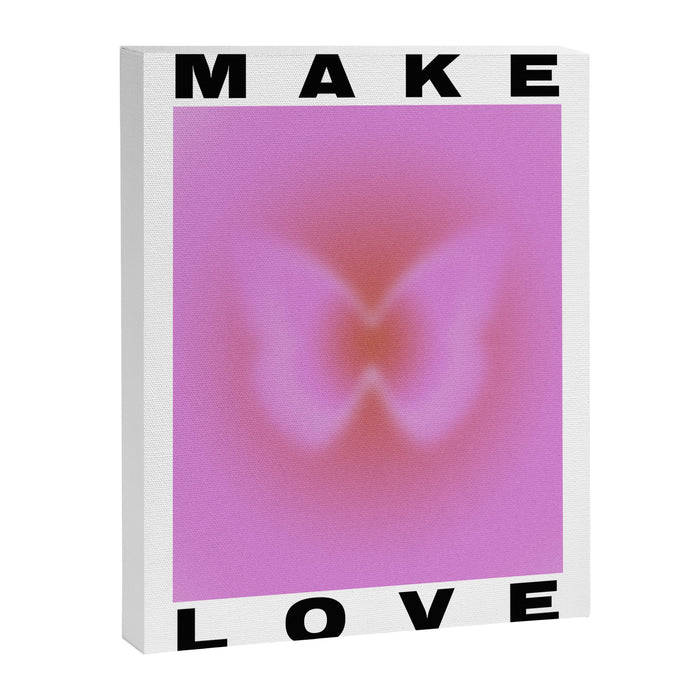 Make Love Art Print Canvas Print Gallery Image 1