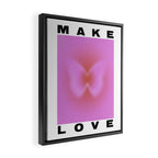 Make Love Art Print Framed Canvas Print Gallery Image 2
