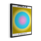 Pisces Gradient Print Framed Canvas Print Gallery Image 2