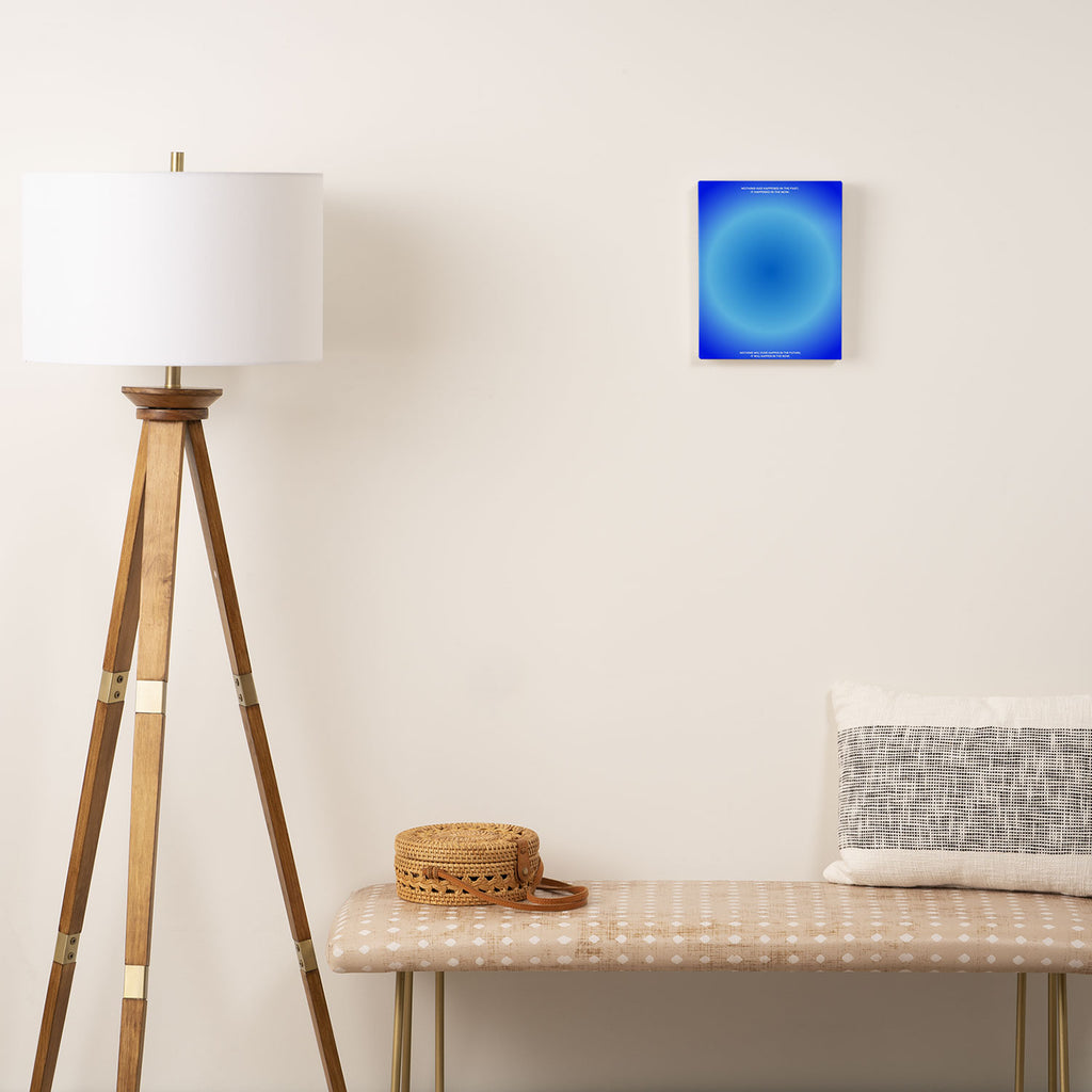 Present Moment Blue Aura Canvas Print Gallery Image 2