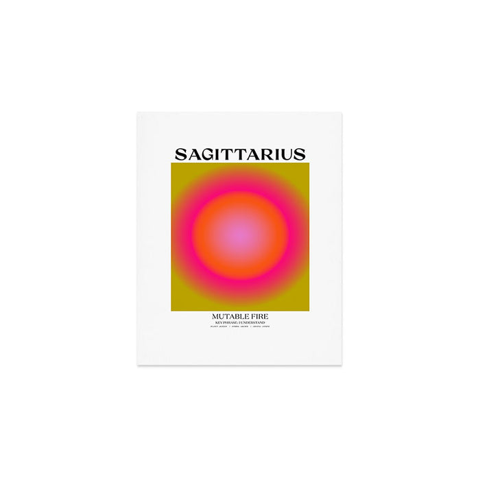 Sagittarius Gradient Print Art Print Gallery Image 1