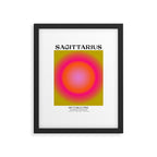 Sagittarius Gradient Print Framed Art Print Gallery Image 5